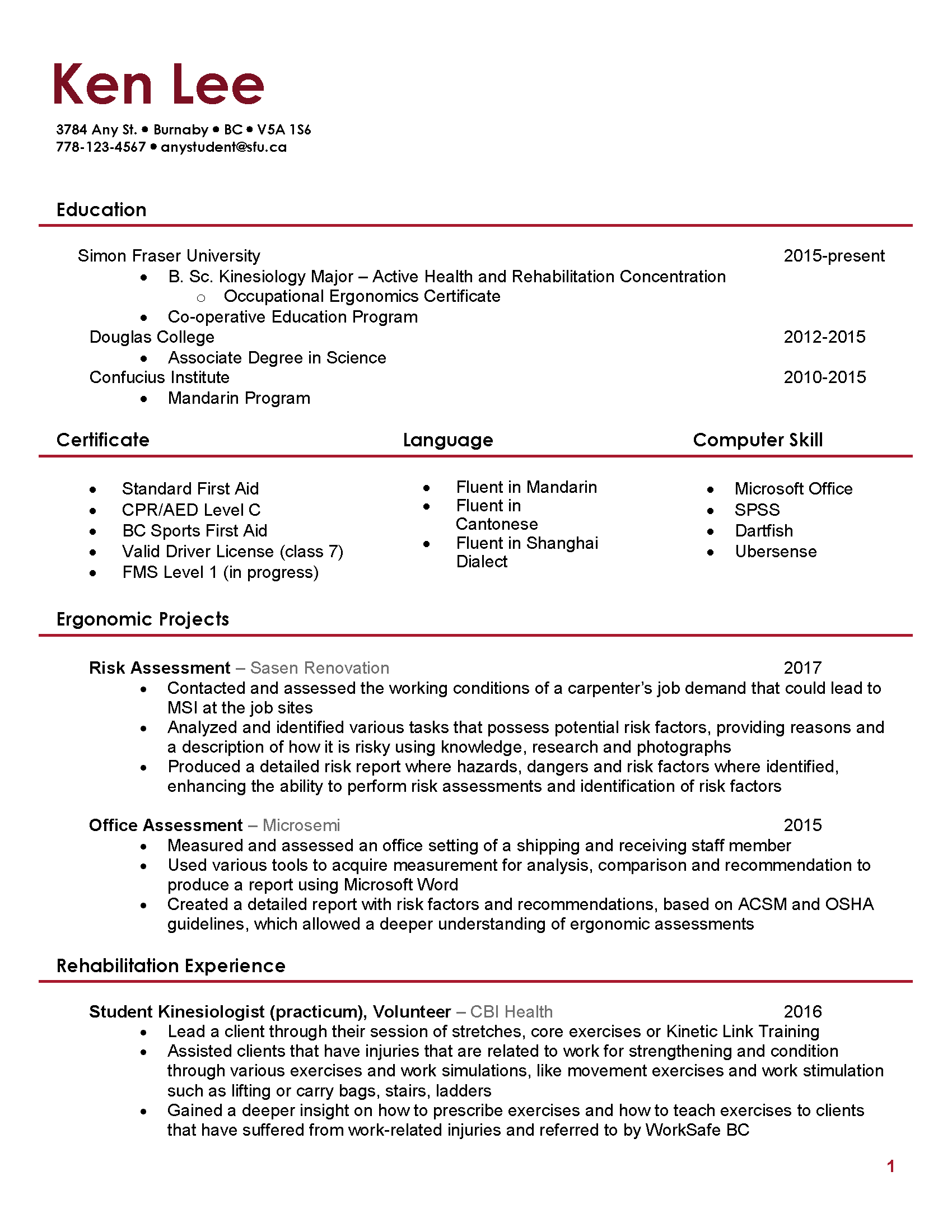 Bpk Resume Ken Sfu Olc 2469